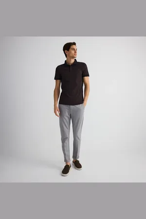 Reserved Kalhoty chino slim s příměsí viskózy