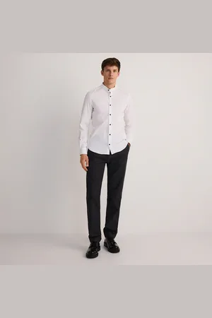 Reserved Bavlněné kalhoty chino slim