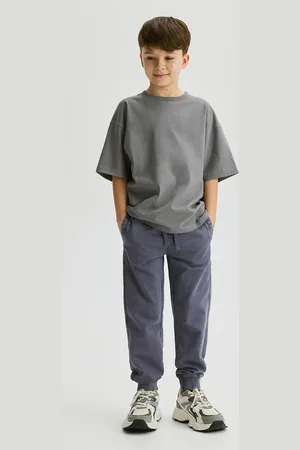 Reserved Bavlněné kalhoty joggers