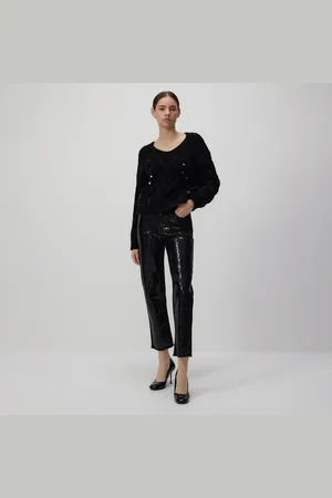 Reserved Džíny mom fit s flitry