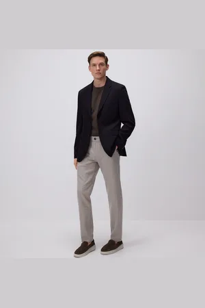 Reserved Kalhoty chino slim s příměsí viskózy