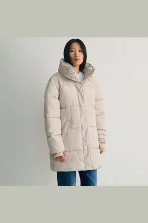 Reserved Prošívaný kabát oversized