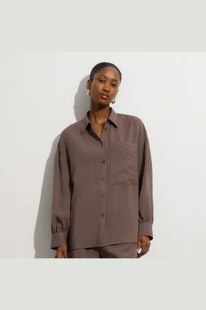 Reserved Košile oversize s vysokým podílem viskózy