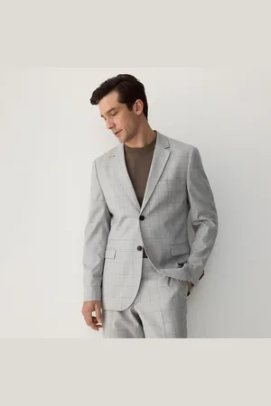 Reserved Kostkovaný blejzr slim fit