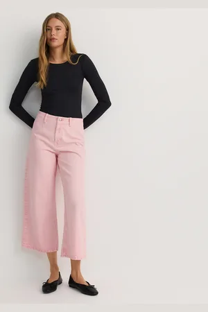 Reserved Džíny high waist s širokými nohavicemi