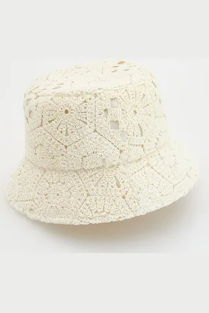 Reserved Ažurový klobouk typu bucket