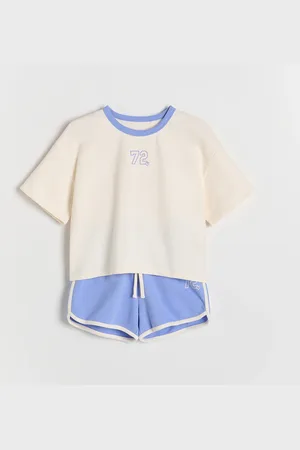 Reserved GIRLS` T-SHIRT & SHORTS