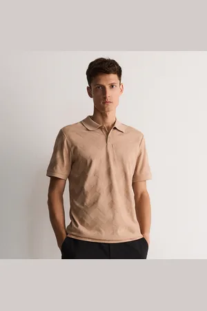 Reserved Polo tričko regular se vzorem