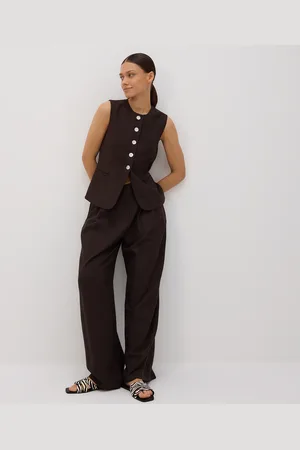 Reserved Kalhoty wide leg