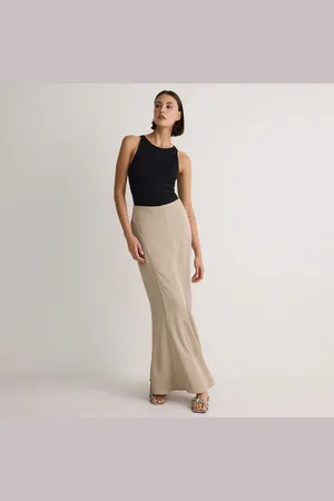 Reserved Maxi sukně s lyocellem