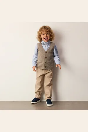 Reserved BOYS` SHIRT, VEST, TROUSERS & BOW TIE