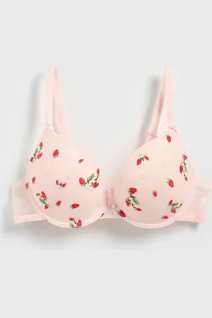Reserved Podprsenka push up s vyšíváním