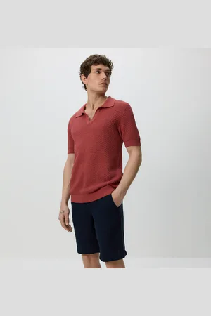 Reserved Lněné šortky regular fit