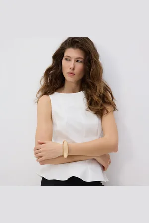 Reserved Tričko s volánkem peplum