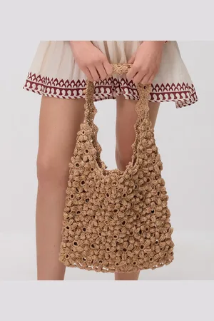 Reserved Pletená kabelka hobo
