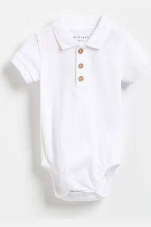 Reserved Bavlněné body s límečkem