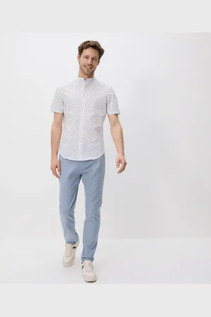 Reserved Bavlněné kalhoty chino slim