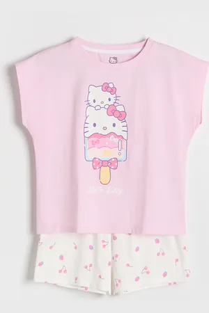 Reserved Pyžamová souprava pro miminko Hello Kitty