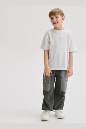 Reserved Bavlněné kalhoty Jogger