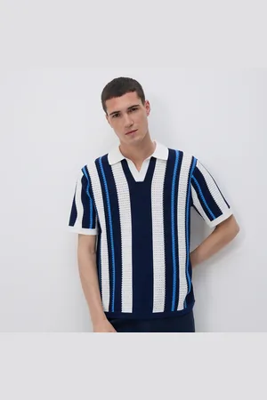 Reserved Ažurový polo svetr