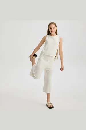 Reserved Ažurové kalhoty culottes