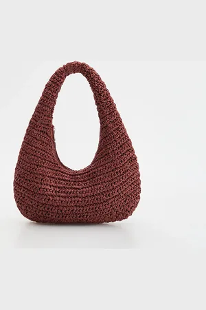 Reserved Pletená kabelka hobo