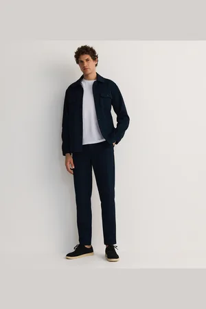 Reserved Jednobarevné kalhoty chino slim