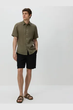 Reserved Lněné šortky jogger