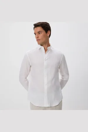 Reserved Lněná košile regular fit