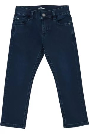 s.Oliver Rovné nohavice - Regular: džíny ze směsi s bavlnou, Unisex