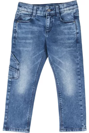 s.Oliver Rovné nohavice - Regular: džíny se sepráním, Unisex