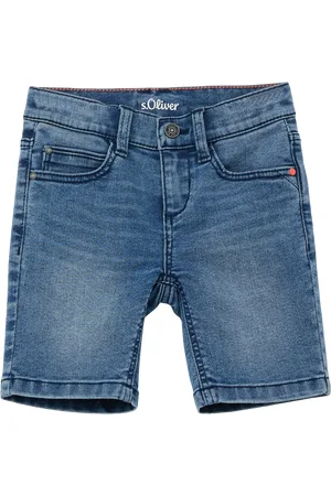 QS by s.Oliver Slim: bermudy s obnošeným vzhledem, Unisex