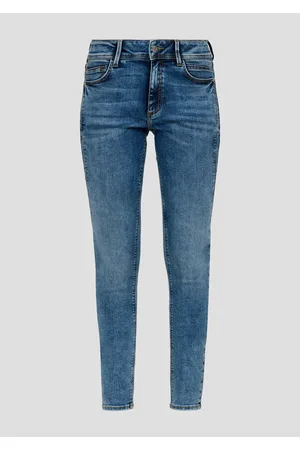 QS by s.Oliver Džíny se sepráním / Skinny Fit / Mid Rise / Skinny Leg, Dámy