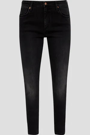 QS by s.Oliver Džíny Sadie / Skinny Fit / Mid Rise / Skinny Leg / nášivka se značkou, Dámy