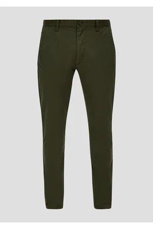 QS by s.Oliver Slim Fit: kalhoty chino z bavlněného kepru, Pánové