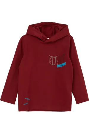 QS by s.Oliver Tričko s dlouhým rukávem a kapucí, Unisex