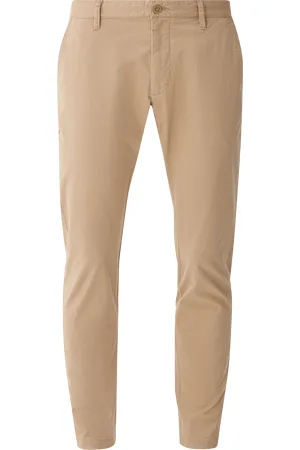 QS by s.Oliver Slim Fit: kalhoty chino z bavlněného kepru, Pánové