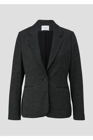 QS by s.Oliver Blejzr se střihem Slim Fit ze směsi s viskózou, Dámy