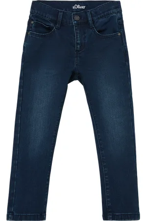 QS by s.Oliver Džíny Pelle / Regular Fit / Mid Rise / Straight Leg / obnošený vzhled, Unisex