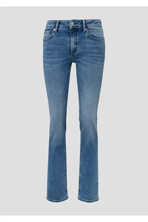 QS by s.Oliver Džíny Catie / Slim Fit / Mid Rise / Straight Leg, Dámy