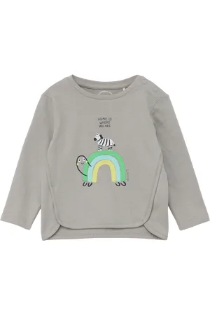 QS by s.Oliver Tričko s dlouhým rukávem s druky, Unisex