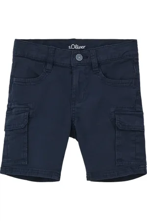 QS by s.Oliver Regular: šortky s kapsami cargo, Unisex