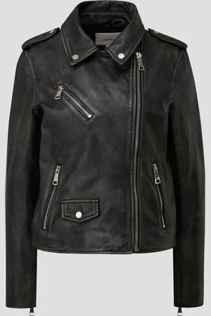 QS by s.Oliver Bikerjacke aus Echtleder, Dámy