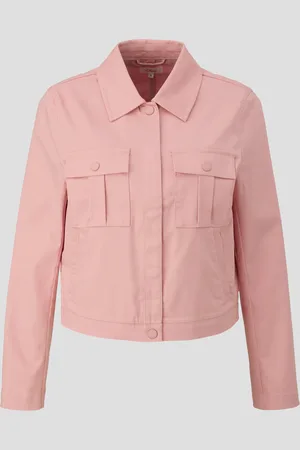 QS by s.Oliver Verkürzte Jacke mit aufgesetzten Taschen, Dámy