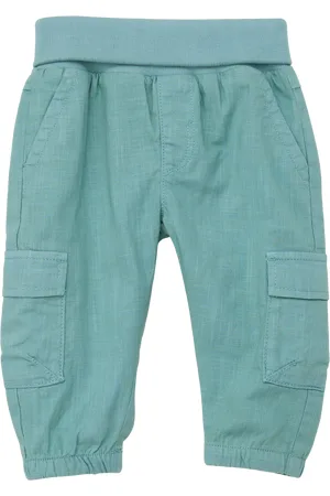 QS by s.Oliver Relaxed: kalhoty s ohrnutím pasu, Unisex