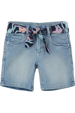 QS by s.Oliver Džínové bermudy / Loose Fit / Super High Rise / Wide Leg / vázačka, Unisex