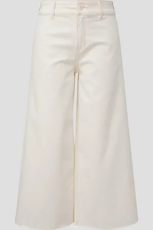 QS by s.Oliver Džínová kalhotová sukně Suri / Regular Fit / Mid Rise / Wide Leg, Dámy