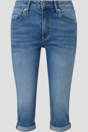 QS by s.Oliver Capri-džíny Catie / Slim Fit / Mid Rise / Slim Leg, Dámy