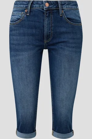 QS by s.Oliver Capri-džíny Catie / Slim Fit / Mid Rise / Slim Leg, Dámy