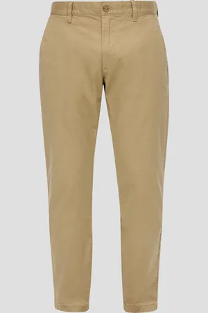 QS by s.Oliver Slim Fit: kalhoty chino z bavlněného kepru, Pánové